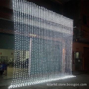 Net Light with 6m x 6m Size White LED, End to End Connector for Outdoor Use